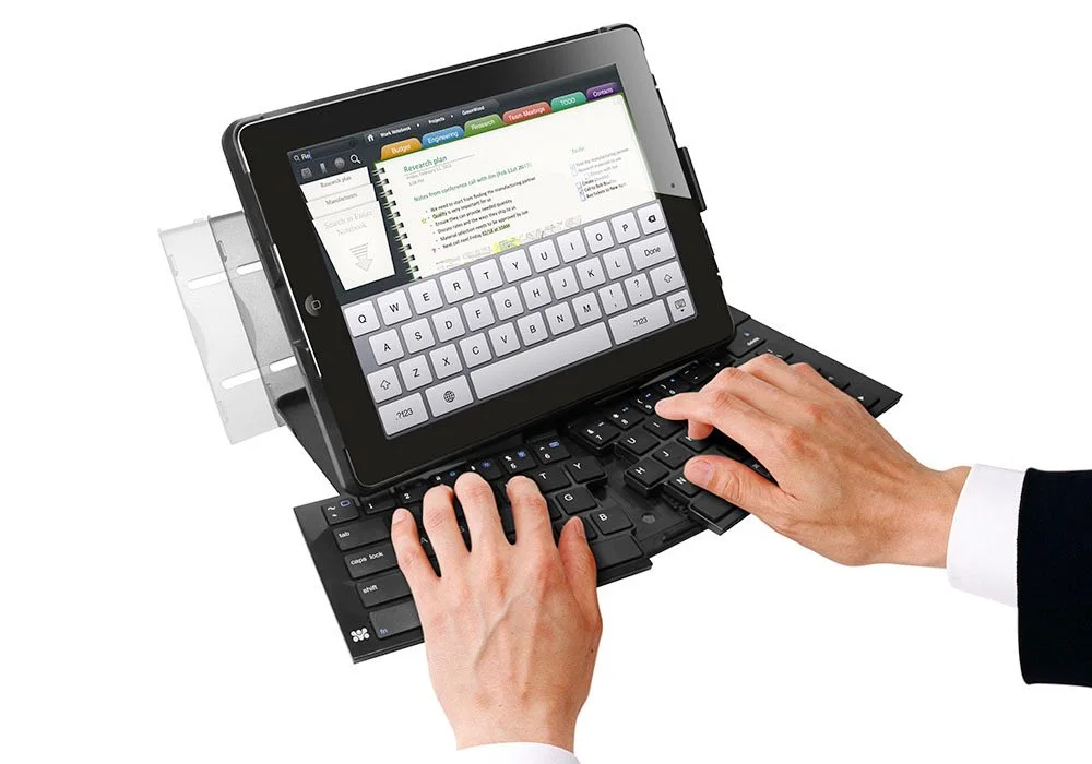 Keyboard for iPad photography