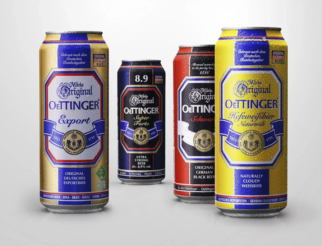 Canned beer photography
