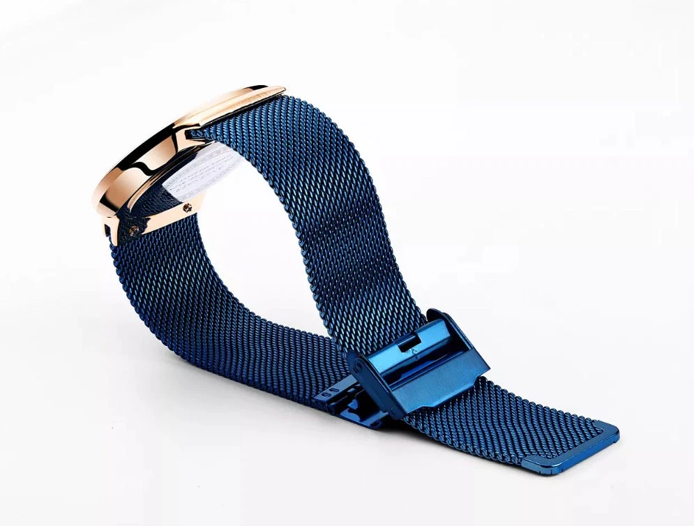 Blue Strap Watch Photography