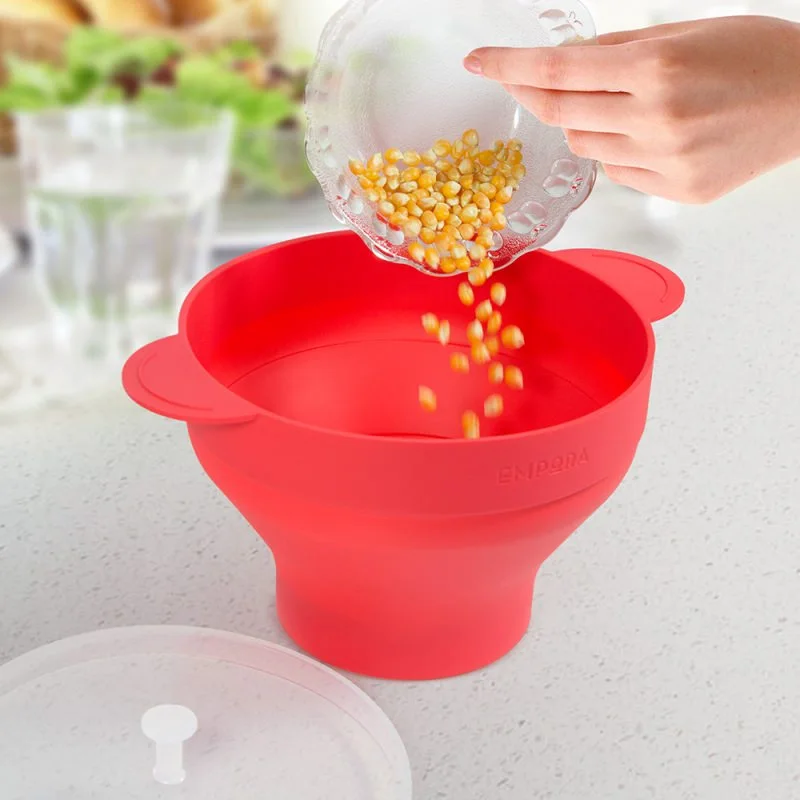Silicone Popcorn Maker photography