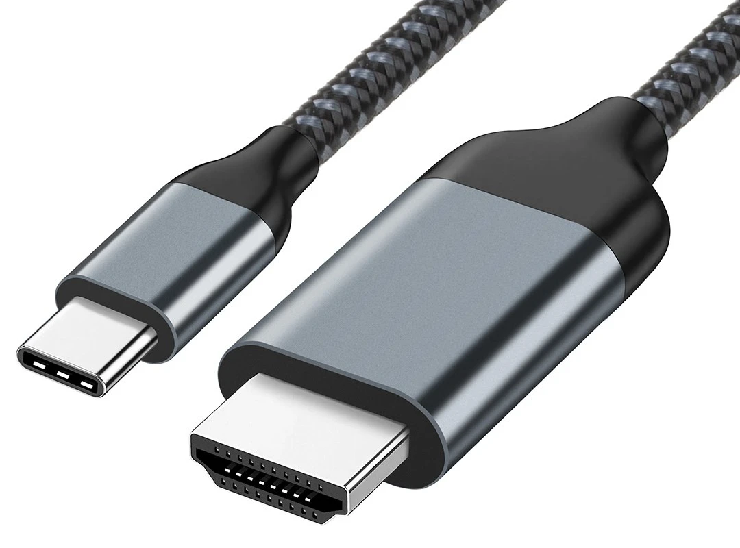 4K HDMI to USB C cable photography 1