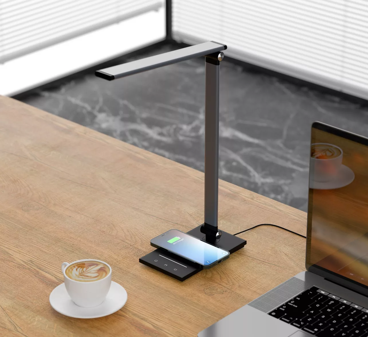 Smart LED Desk Lamp Lifestyle Photography