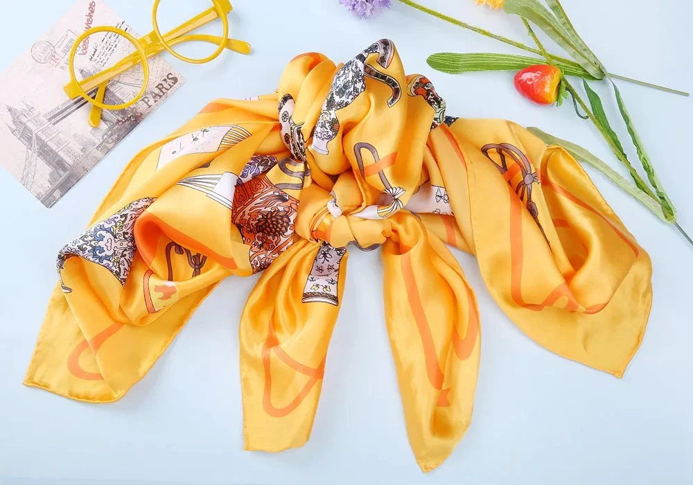 Silk scarf photography 2