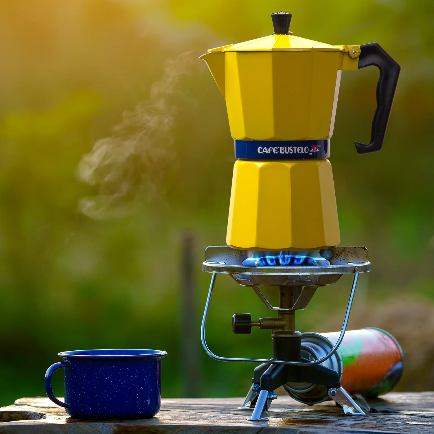 Moka Pot Outdoor Photography