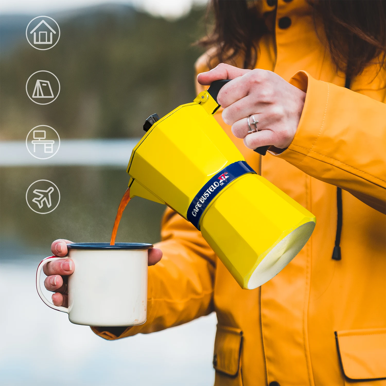 Moka Pot Versatility Photography